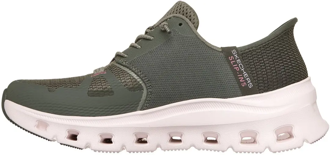 Skechers Glide-Step Pro Slip-Ins Dames Sneakers - 37 - Olijfgroen - afbeelding 2 van 6