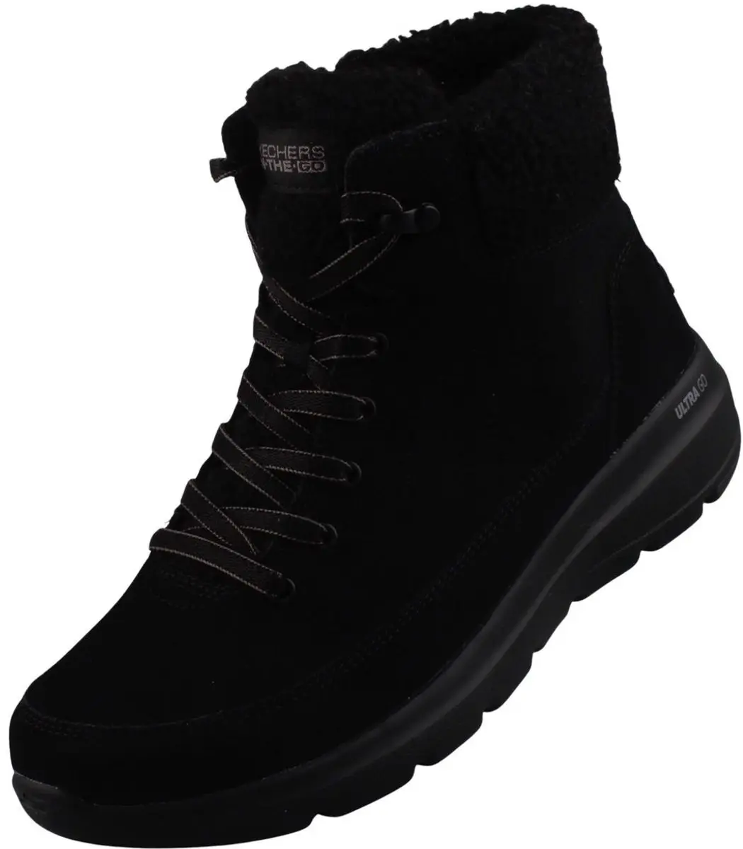 Skechers GLACIAL ULTRA - MARA Dames Sneakers - Zwart - afbeelding 2 van 6