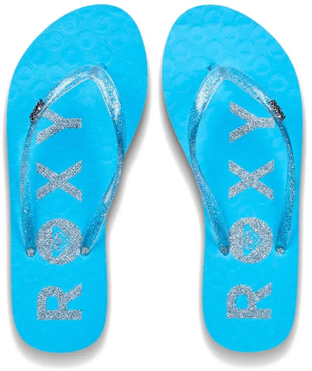 Roxy Viva Sparkle Teenslipper - Blauw EU 40 - afbeelding 3 van 4