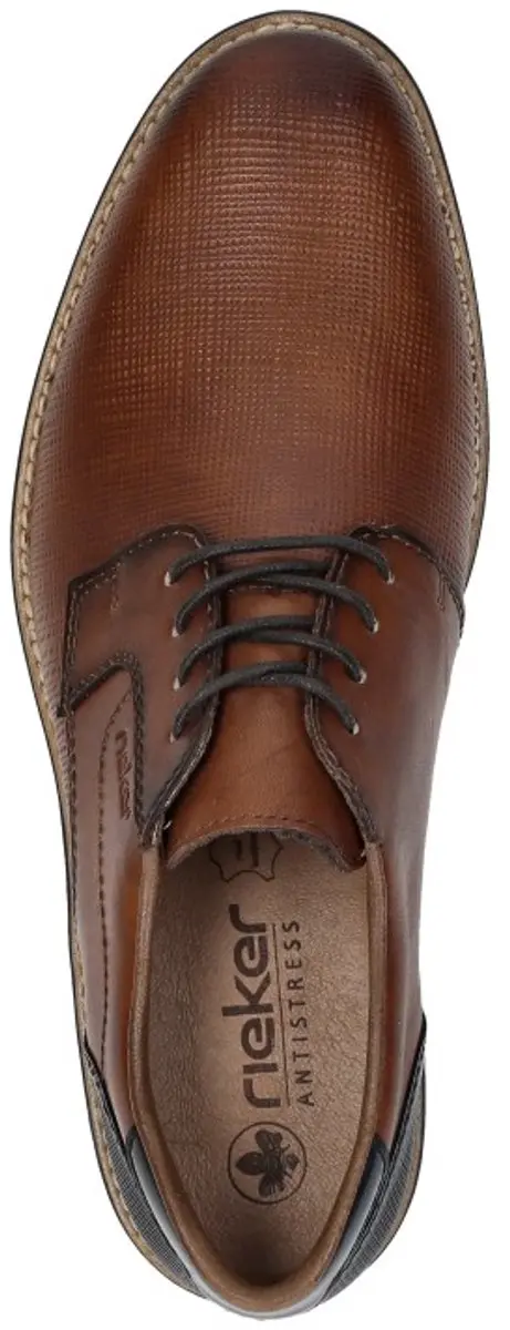 Rieker Veterschoenen Laag Veterschoenen Laag - cognac - Maat 44