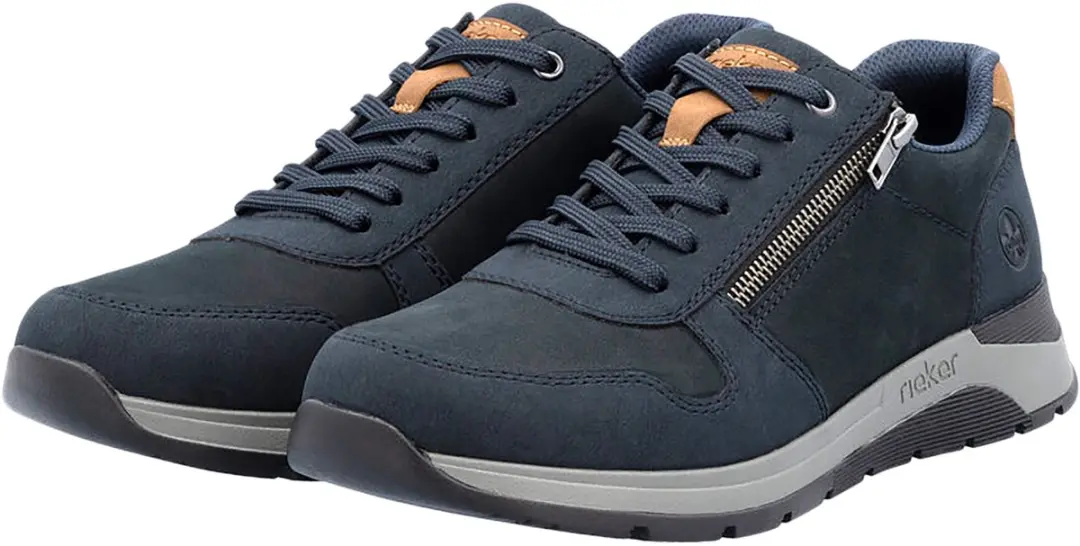 Lage leren sneakers