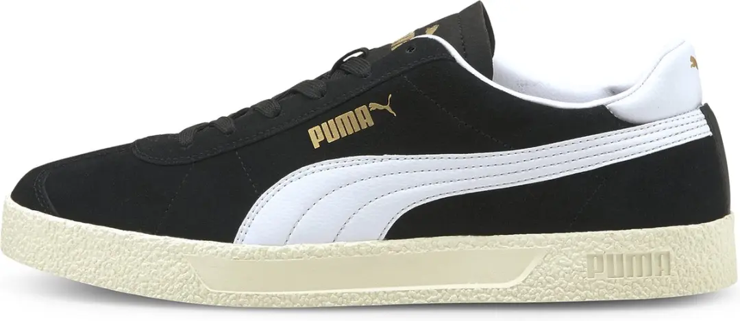 PUMA Sneakers Heren 44 - Zwart/Wit/Goud