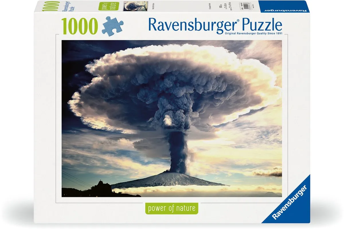 Ravensburger Nature Edition Vulkan Ätna Puzzel 1000 Stuks
