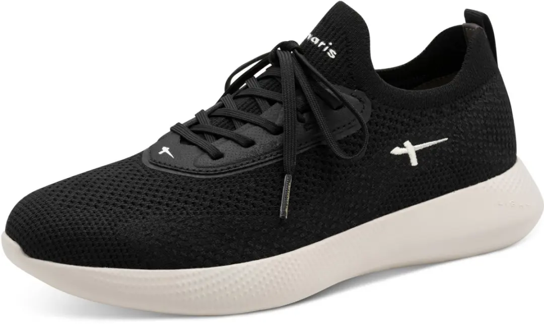 Tamaris dames sneaker 1-23715-46 001 dames lage veganistische zwart sneaker