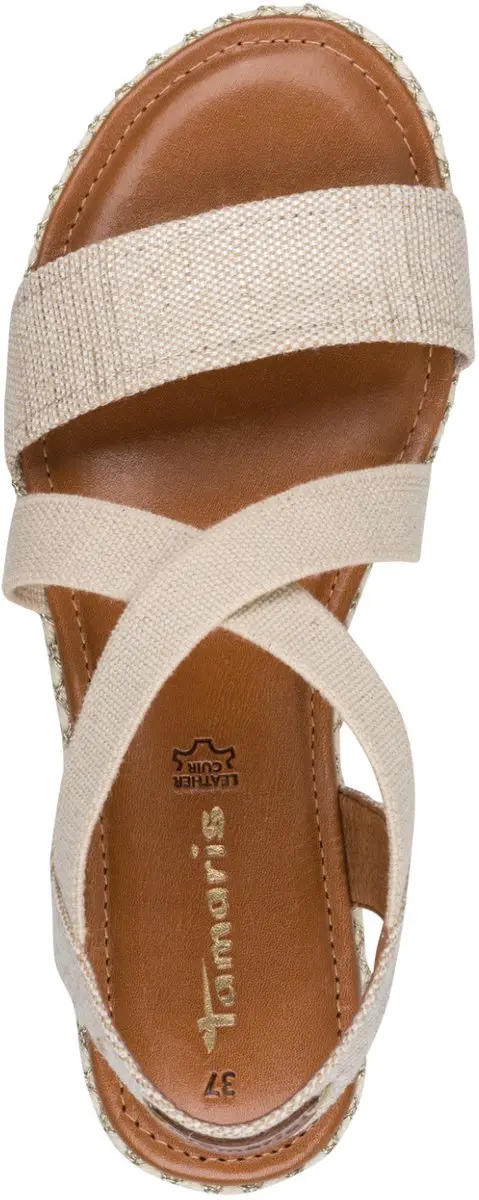 Tamaris Dames Sandalen 39 - Beige - afbeelding 3 van 6