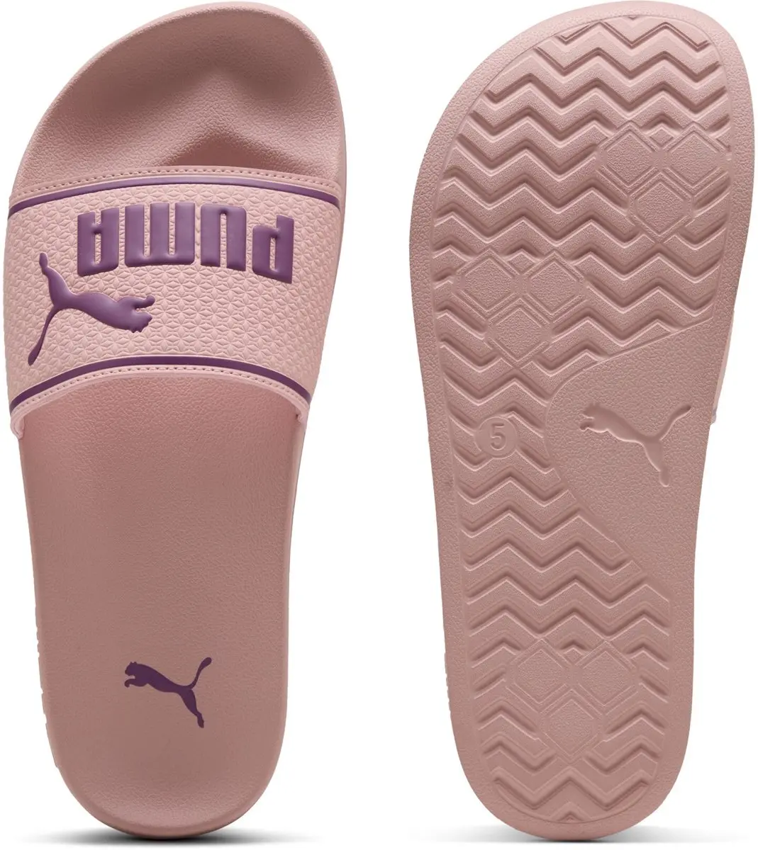 PUMA Leadcat 2.0 Unisex Slippers - Rosy Outlook-Plum Wine
