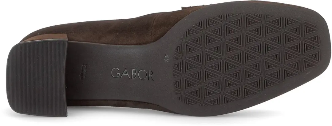 Gabor Dames Pumps 4012.01.003 - Bruin Suede - Maat 42 - afbeelding 3 van 6