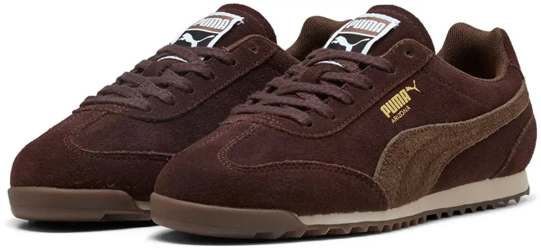 PUMA Arizona Suede Lage Sneakers - Bruin - afbeelding 2 van 6