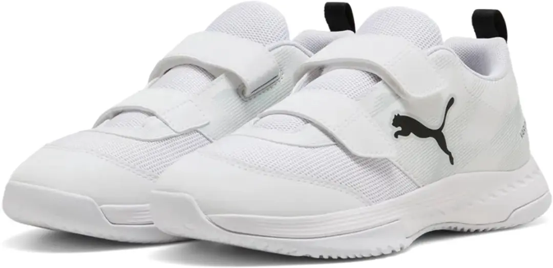 Puma Kinder Indoor Schoen Varion 3V Jr 109098-02 wit zwart
