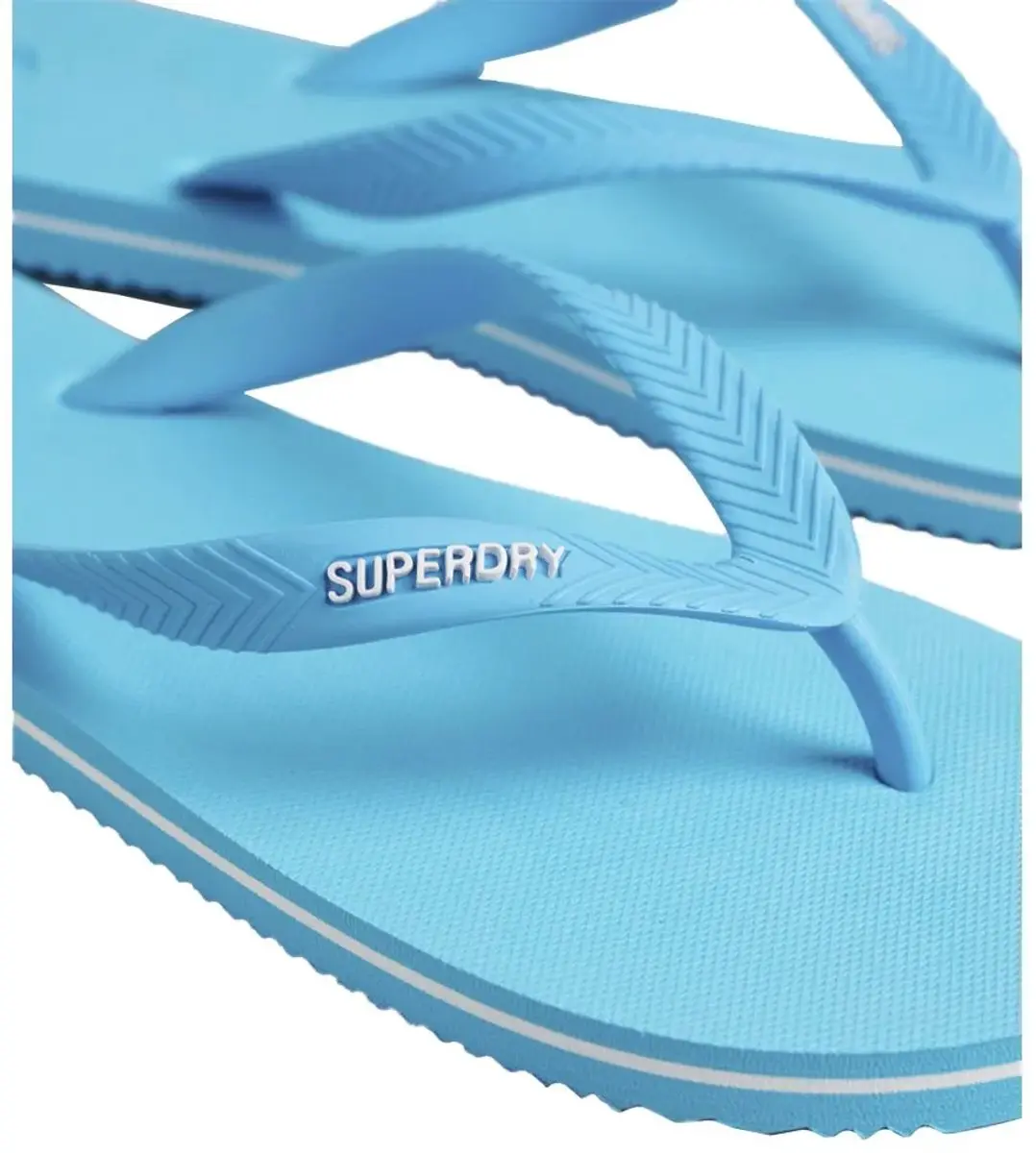 Superdry Heren Klassieke Teenslippers Beach Blue - Maat 42/43 - afbeelding 3 van 6