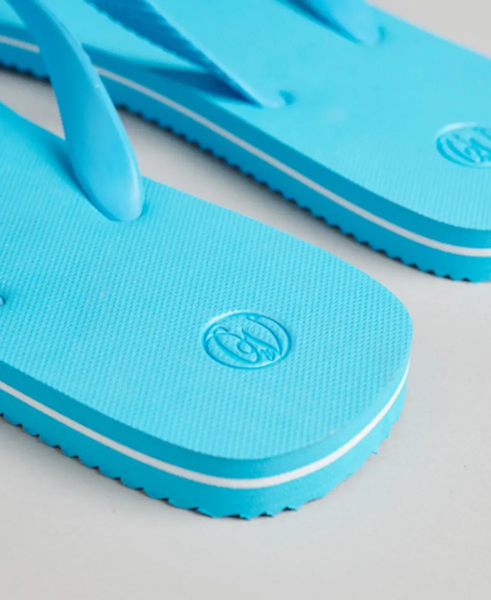 Superdry Heren Klassieke Teenslippers Beach Blue - Maat 42/43 - afbeelding 6 van 6