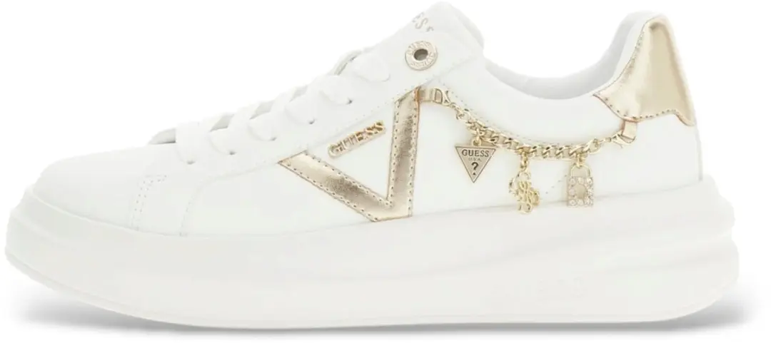 Guess Witte Ebetts-sportschoenen