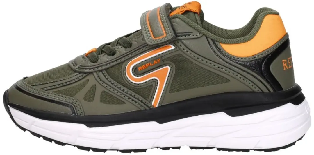 Replay Christal JR Boy 5 Sneakers Laag - Groen - Maat 29 - afbeelding 2 van 6