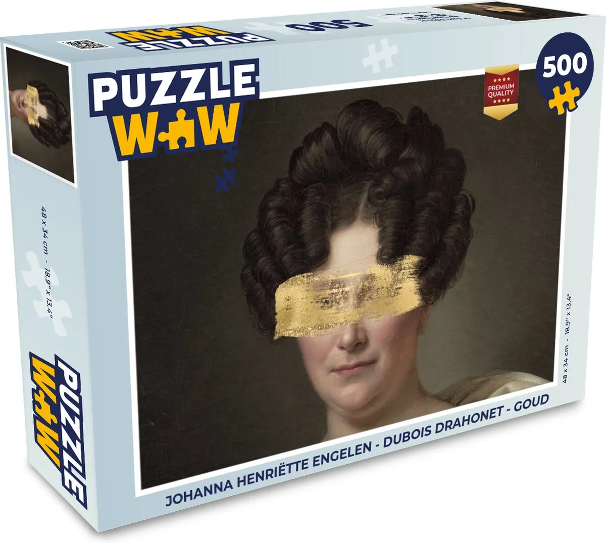 PuzzleWow Johanna Henriëtte Engelen - Dubois Drahonet Legpuzzel 500 Stuks - Multicolor