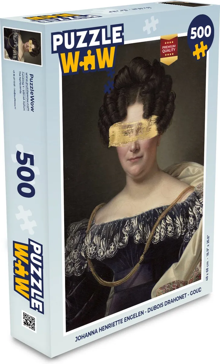 PuzzleWow Johanna Henriëtte Engelen - Dubois Drahonet Legpuzzel 500 Stuks - Multicolor