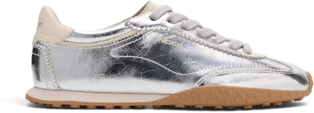 HOFF Bridge Fl Zilver Leren Sneakers