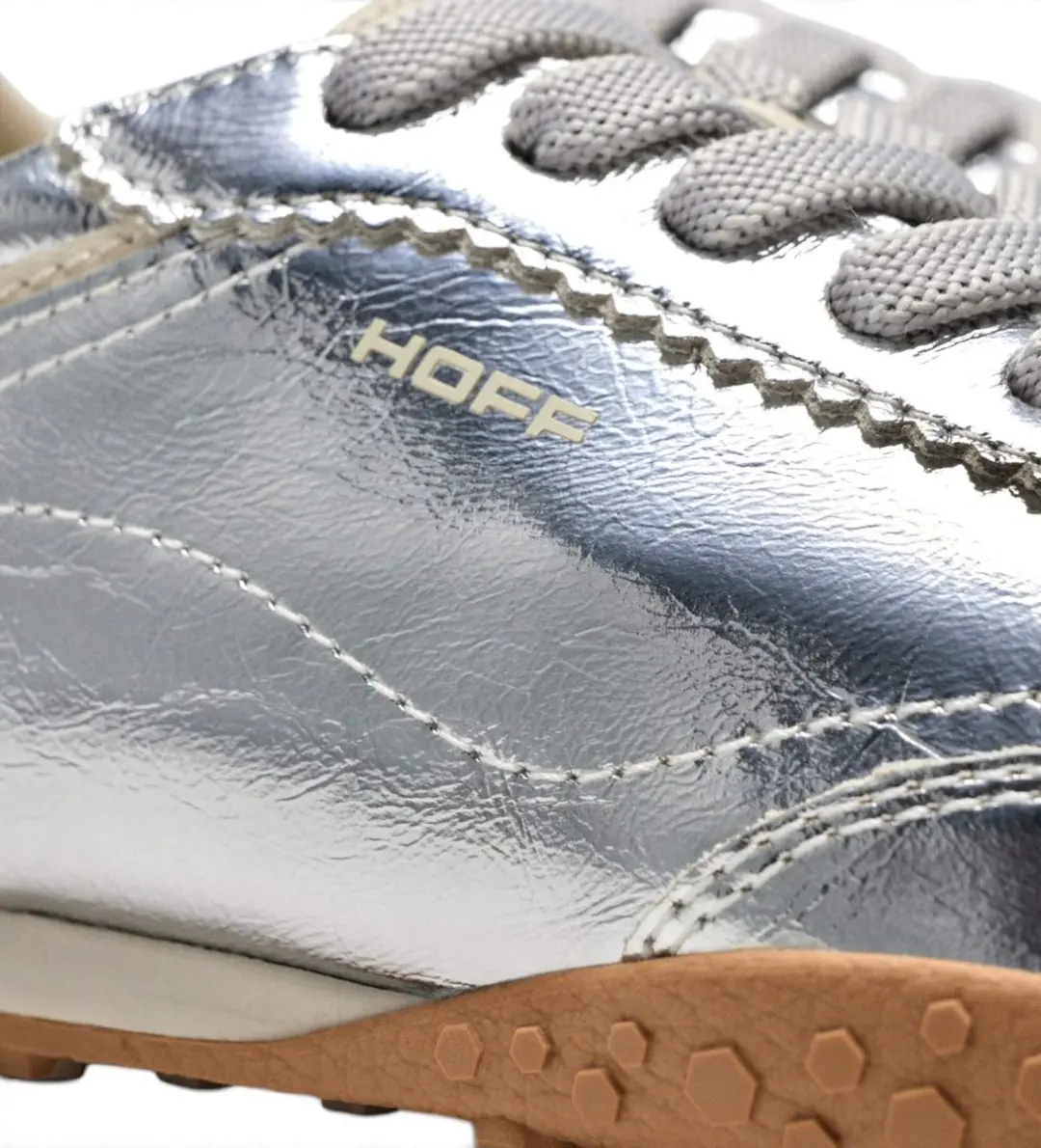 Hoff Bridge Fl Zilver Leren Sneakers - 37 - afbeelding 3 van 6