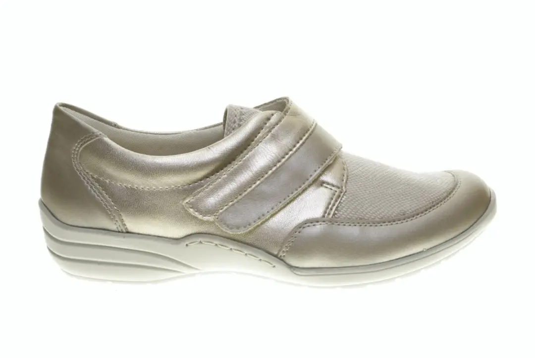 Comfort Velcroschoenen Lycra Metallic Remonte maat 37