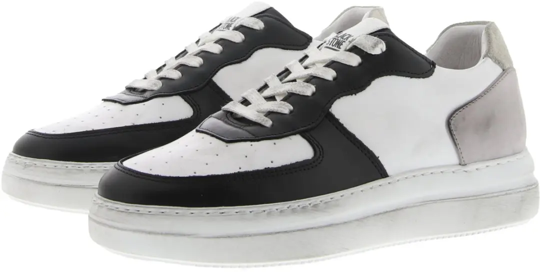 Blackstone WL27.WHBL Sneaker Low - Maat 37 - Wit/Zwart - afbeelding 2 van 6