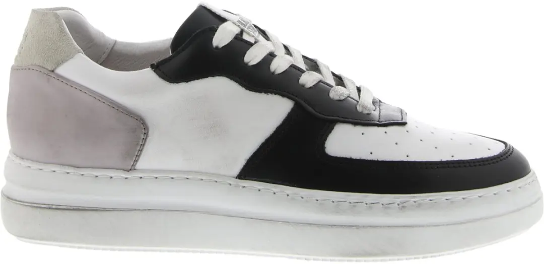 Blackstone WL27.WHBL Sneaker Low - Maat 37 - Wit/Zwart - afbeelding 4 van 6