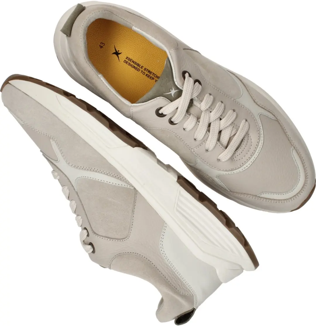 Xsensible Rialto Sneakers Leer - Heren Beige 40