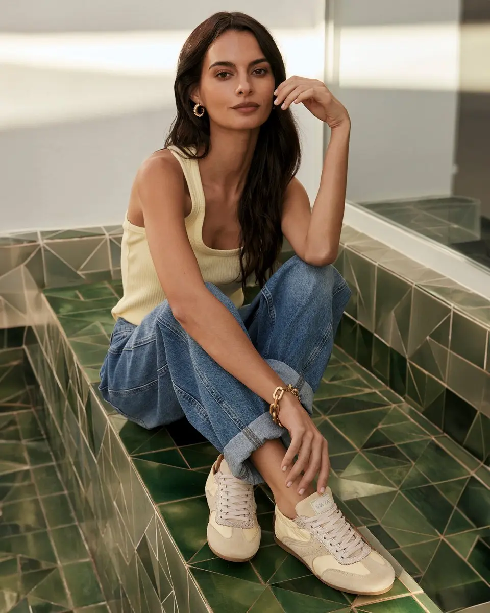 VIA VAI June Haylee Sneakers - Geel - afbeelding 6 van 6