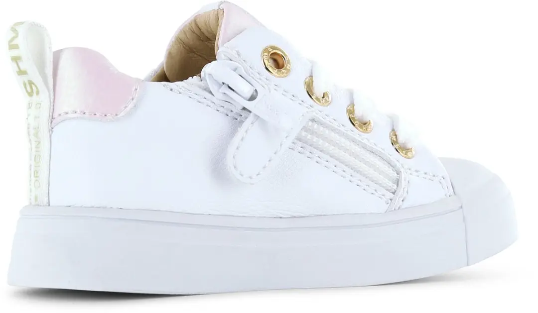 Shoesme Witte Sneaker Met Kersjes