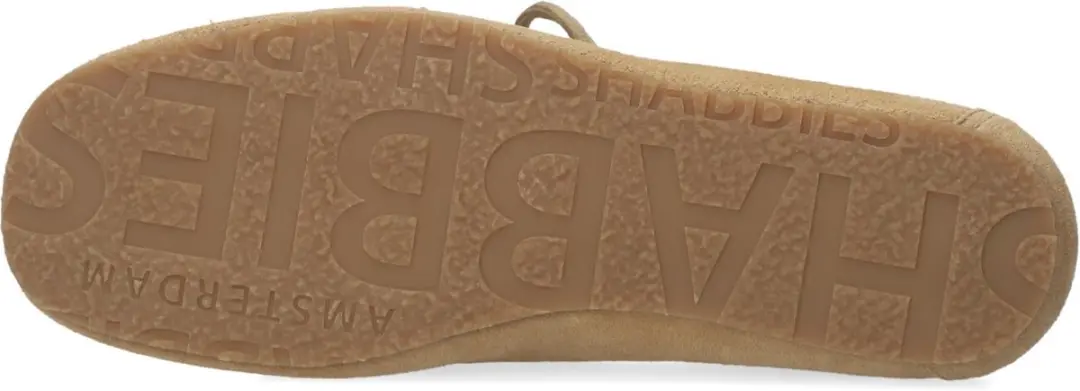 Shabbies Amsterdam Ciska Mocca Mocassin - Suéde Beige 39 - afbeelding 6 van 6