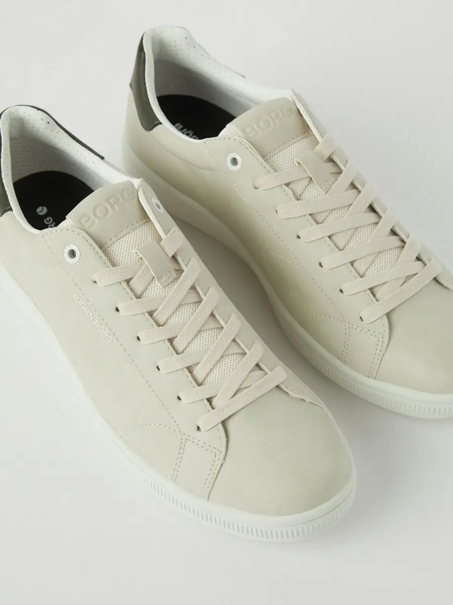 Bjorn Borg T305 RQT M 1990 WHT-GRN maat 44