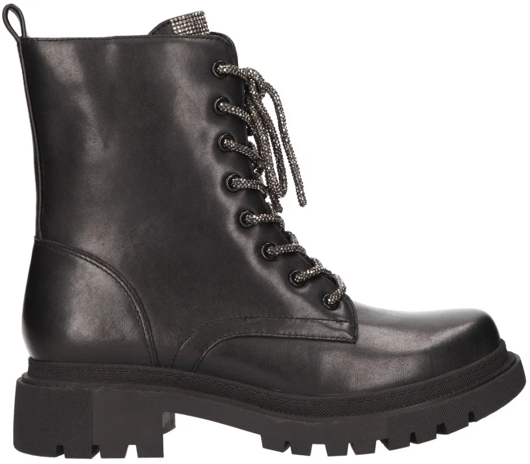 La Strada Bootie Zwart Synthetisch
