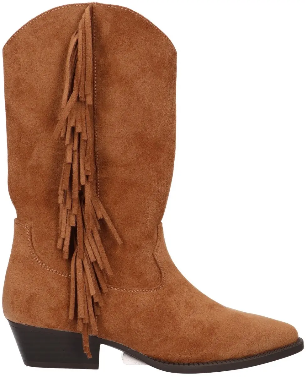 La Strada Western Boot Camel Textiel