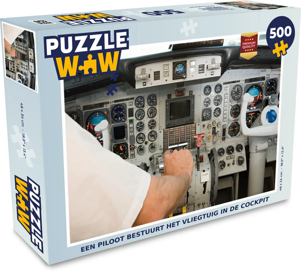 PuzzleWow Legpuzzel 500 Stuks