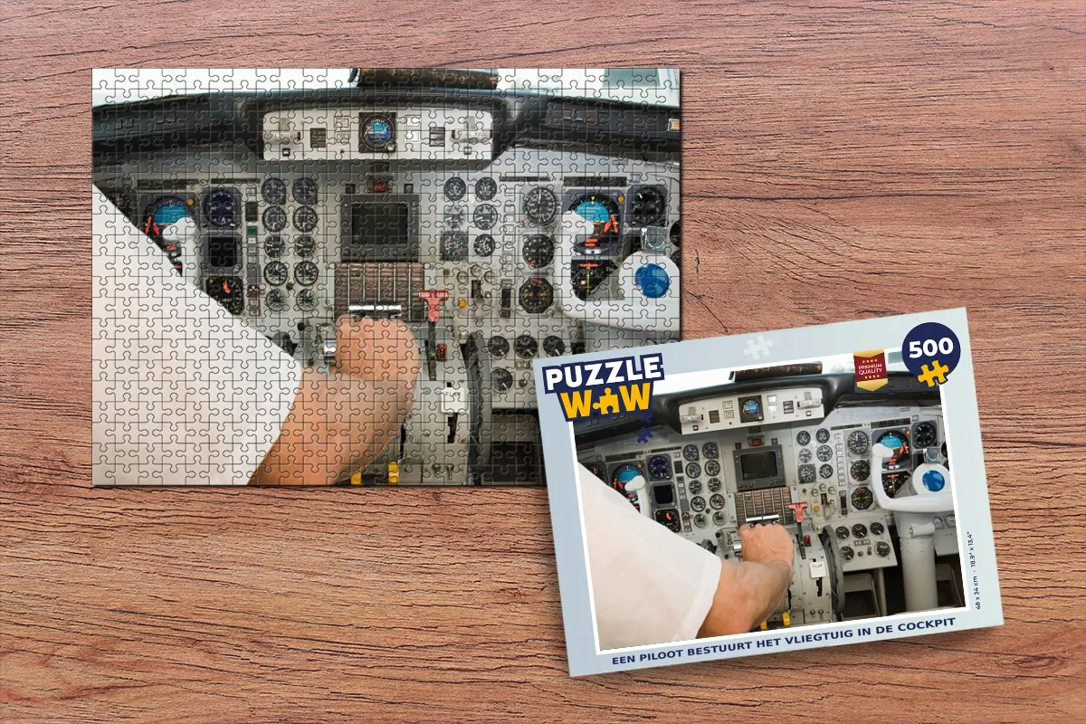 PuzzleWow Legpuzzel 500 Stuks - Multicolor