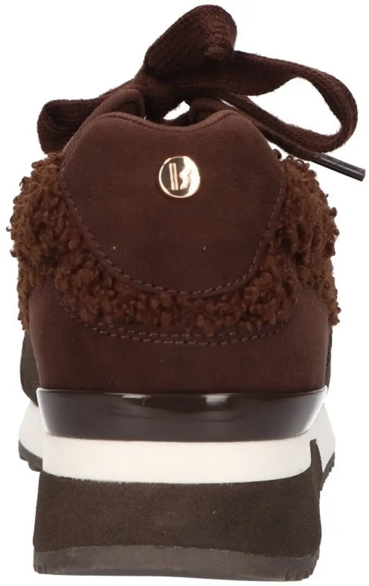 La Strada Sneaker Bruin Met Bont