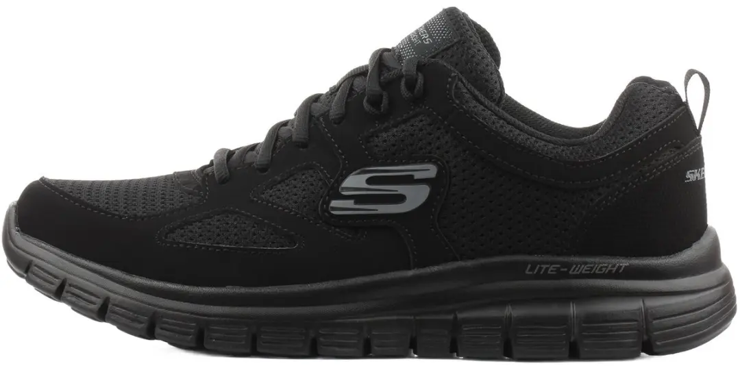 Skechers Burns-Agoura Heren Sneakers - Zwart - afbeelding 2 van 6