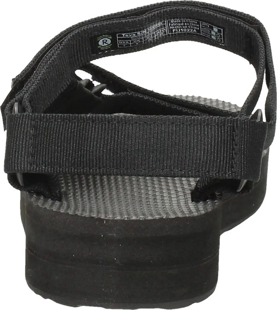 Teva W Midform Universal Dames Sandalen - Zwart - afbeelding 5 van 6