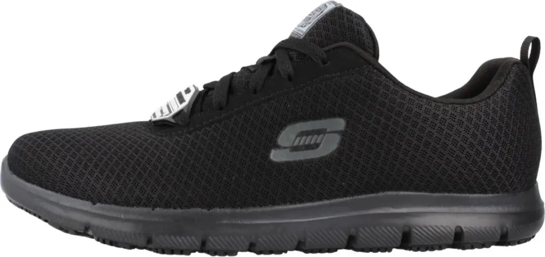 Skechers GHENTER-BRONAUGH Dames Veterschoenen 39 - Zwart - afbeelding 2 van 6