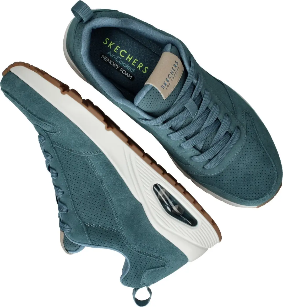 Skechers Uno Sneakers Heren - Blauw - afbeelding 3 van 6