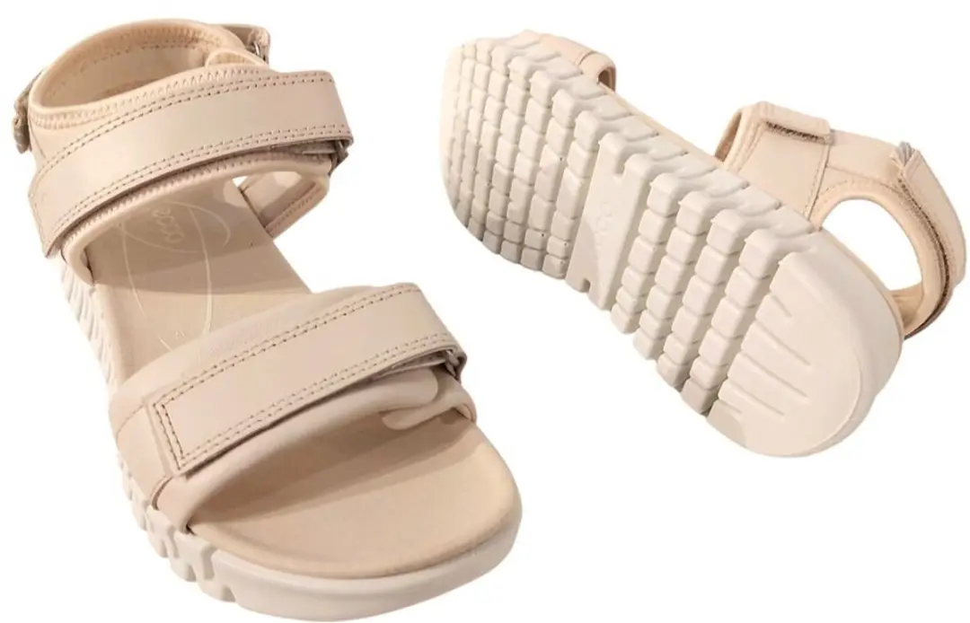 ECCO Damen Gruuv Sandalen - 42 - Grijs - afbeelding 6 van 6