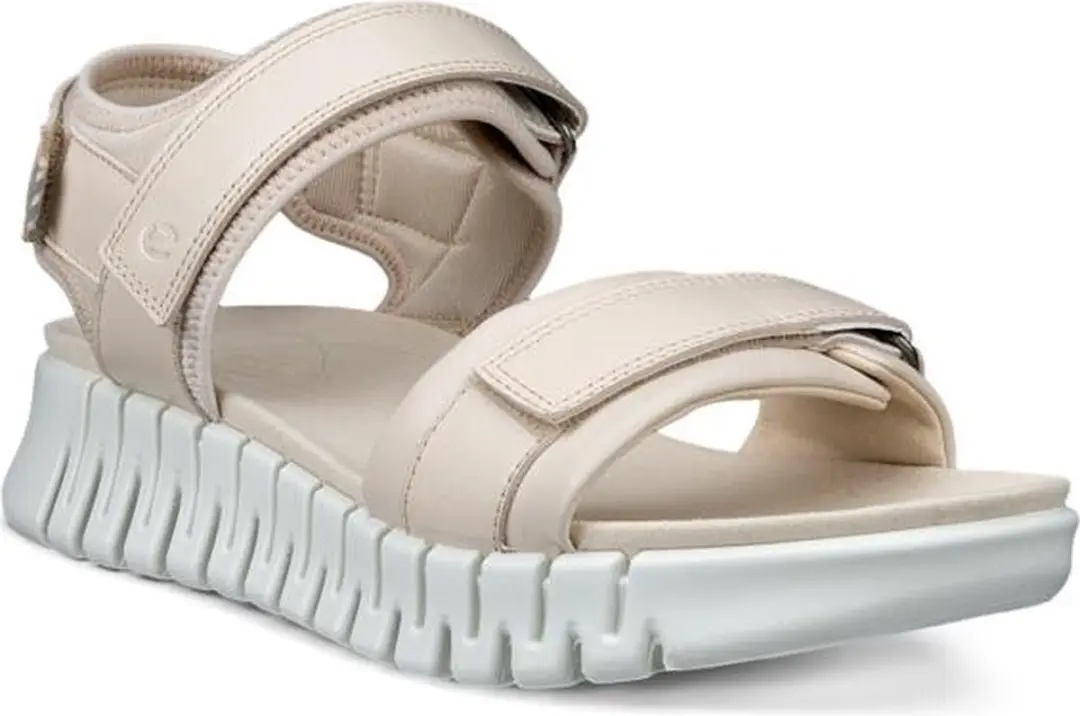 ECCO Damen Gruuv Sandalen - 42 - Grijs - afbeelding 2 van 6