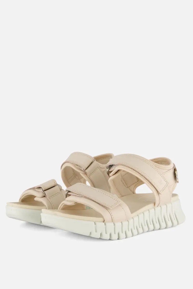 Ecco Damen Sandale Gruuv in grau