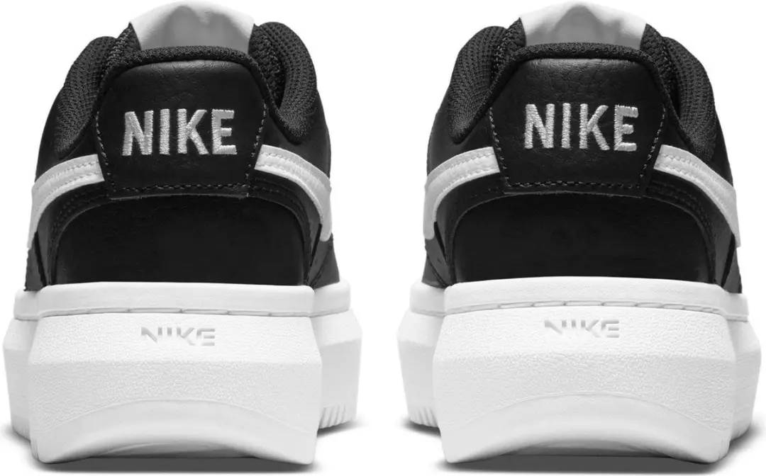 Nike Court Vision Alta Sneakers Dames - 40.5 - Zwart/Wit - afbeelding 6 van 6