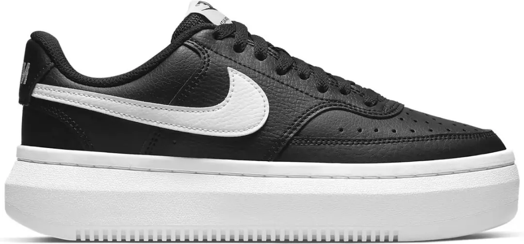 Nike Court Vision Alta Sneakers Dames - 40.5 - Zwart/Wit