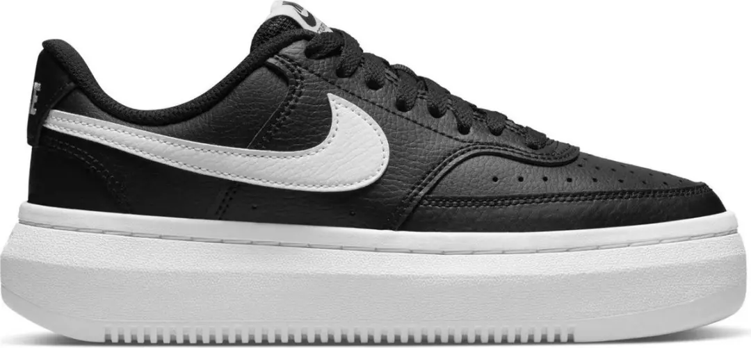 Nike Court Vision Alta Sneakers Dames - 40.5 - Zwart/Wit