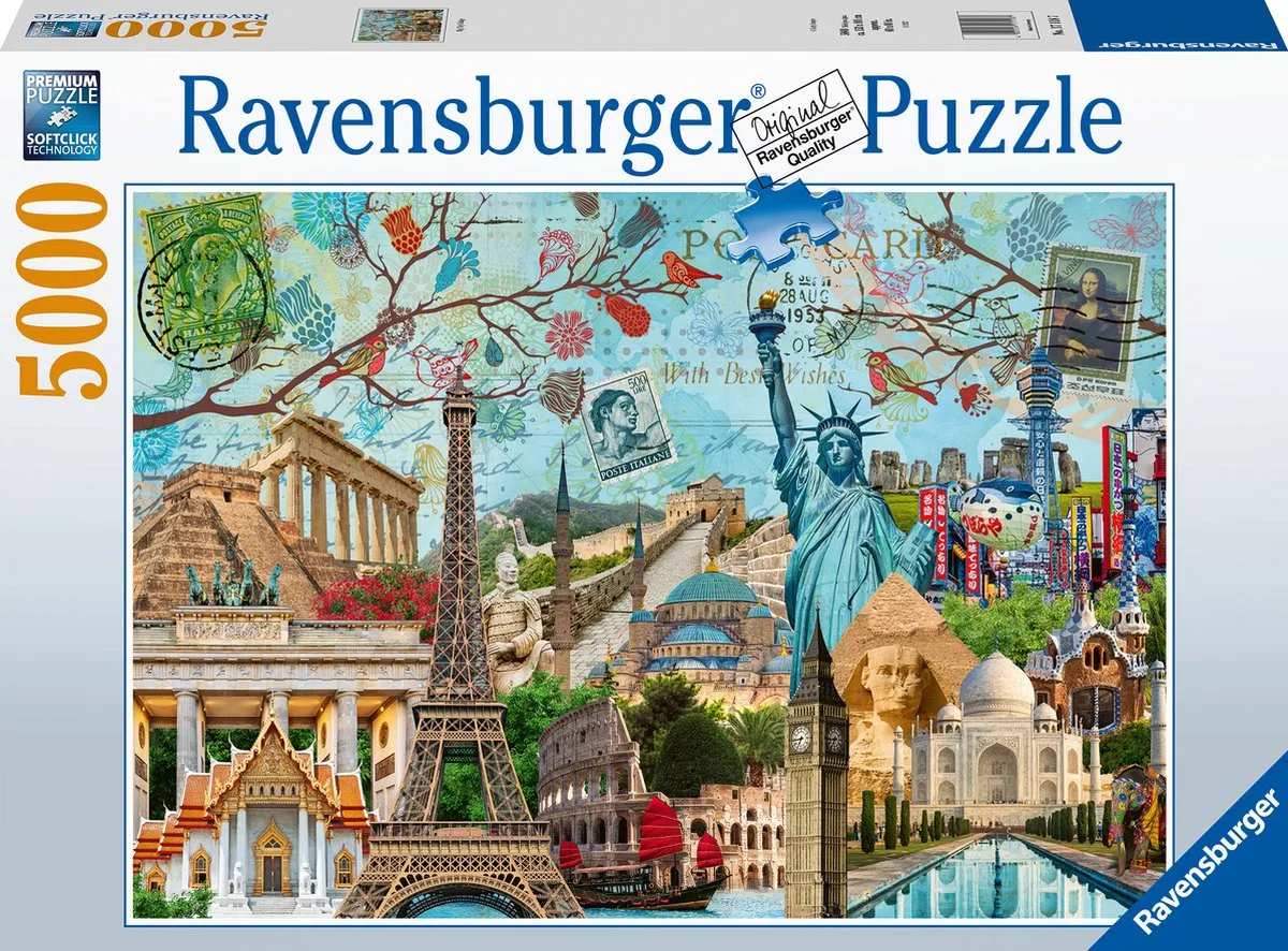Ravensburger Big City Collage Legpuzzel 5000 Stuks - MPN 171187