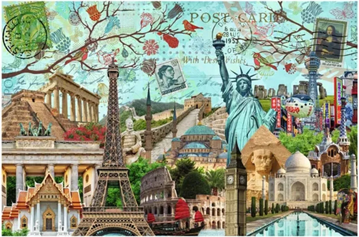Ravensburger Big City Collage Legpuzzel 5000 Stuks - MPN 171187