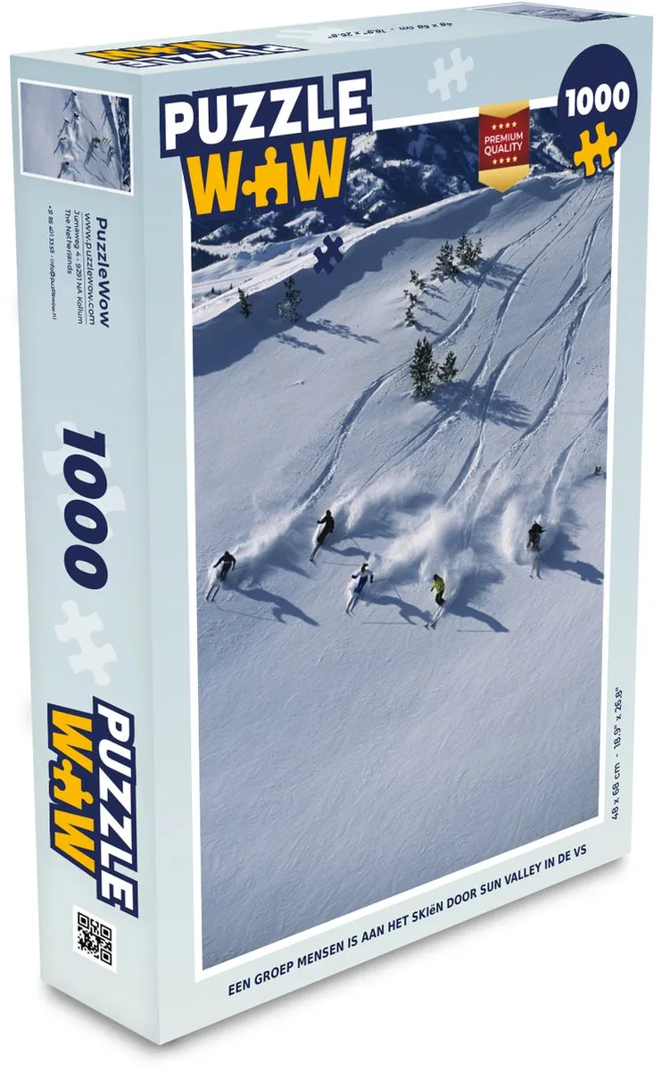 PuzzleWow Sun Valley Legpuzzel 1000 Stuks