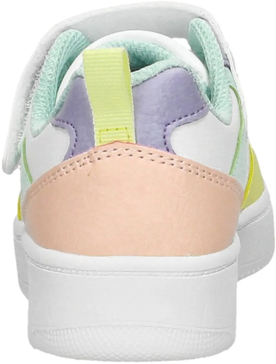 Skechers Sport Court 92 Meisjes Sneakers - Wit/Multicolour - afbeelding 6 van 6