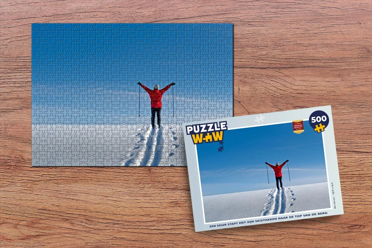PuzzleWow Legpuzzel 500 Stuks - Multicolor