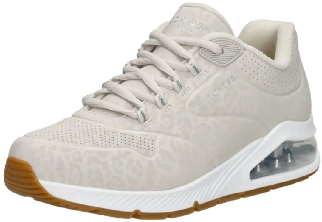 Skechers Uno 2 In-Kat-Neato Dames Sneakers - Wit - afbeelding 4 van 6